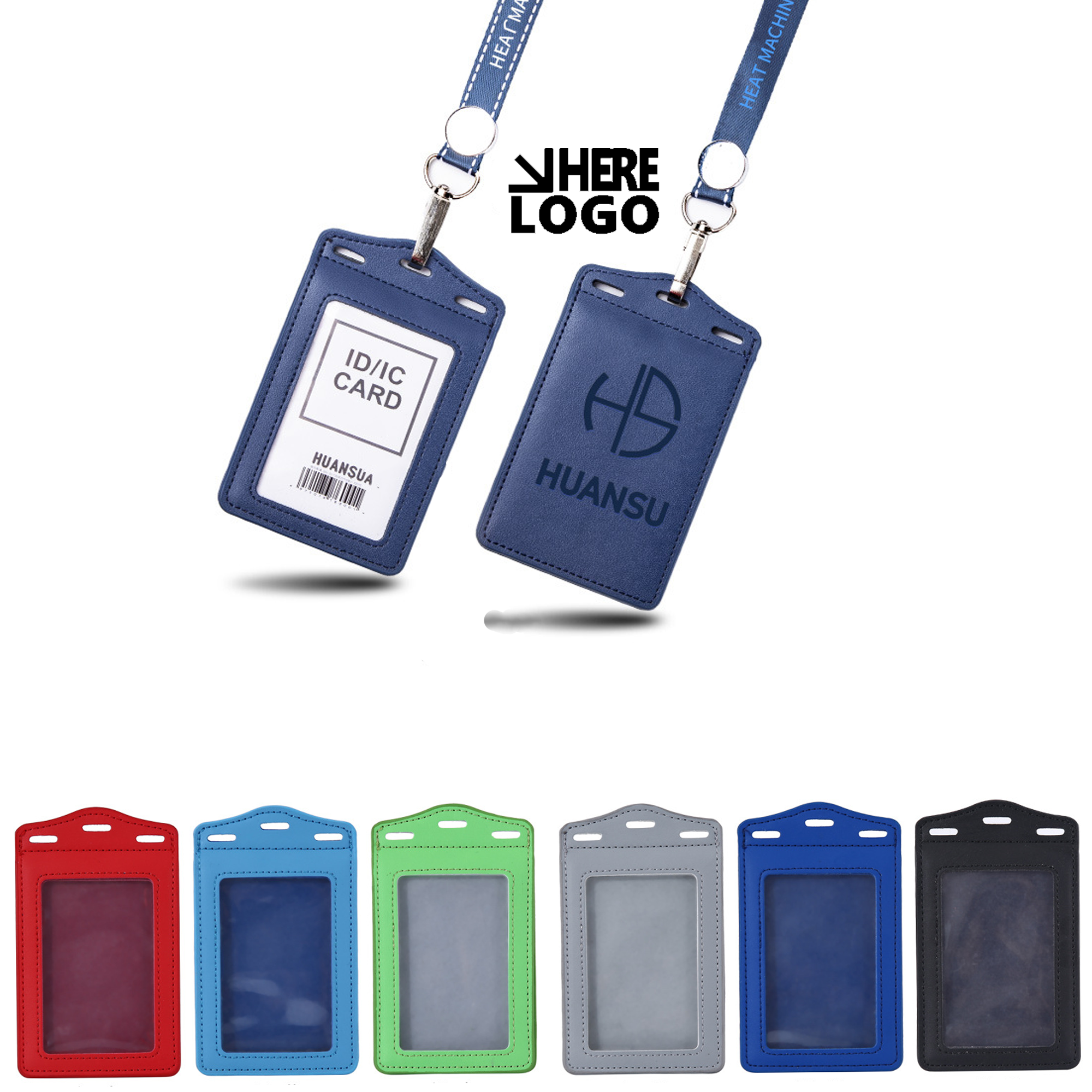 Retractable Lanyards With ID Badge Holders 2