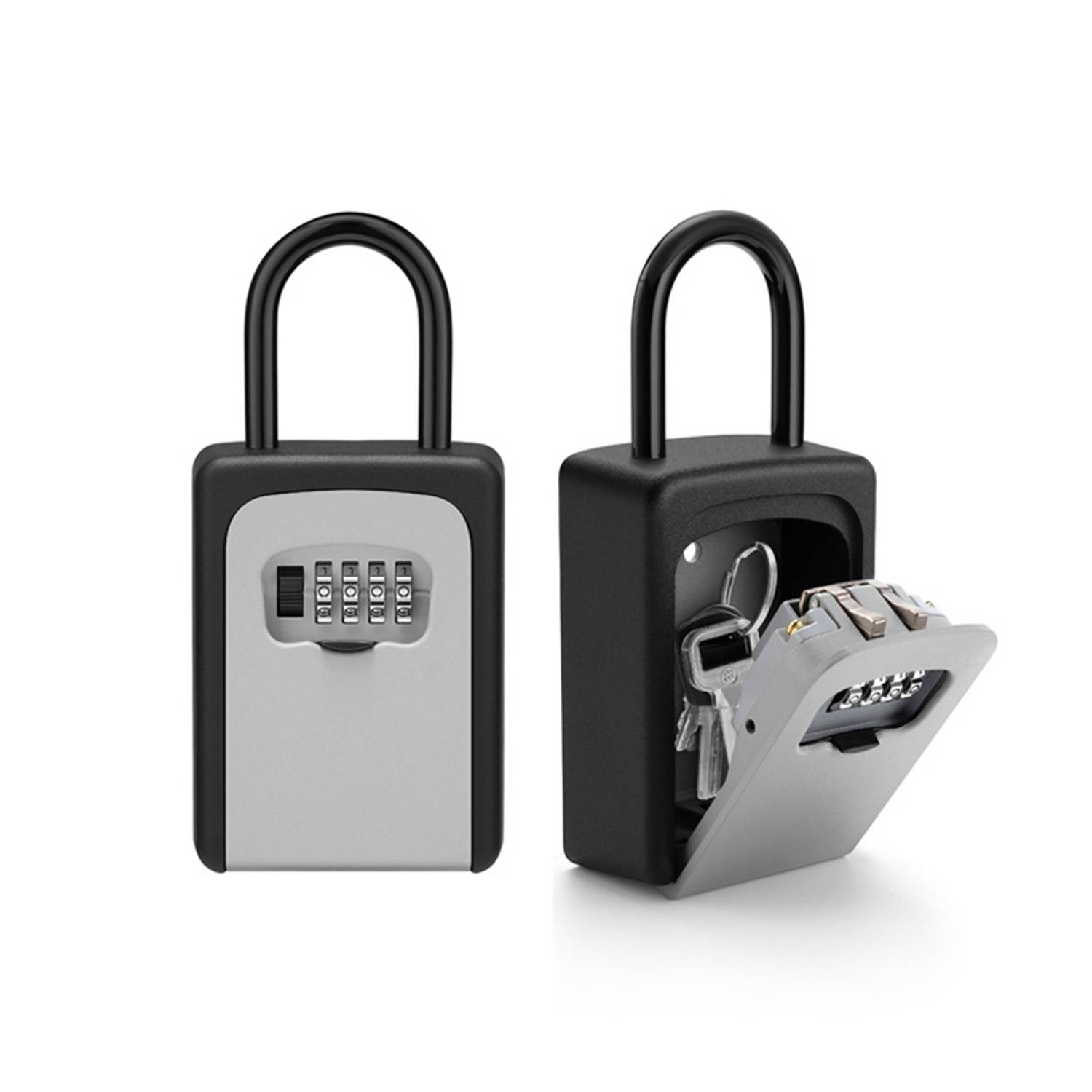Portable Password Key Combination Lock Box 7