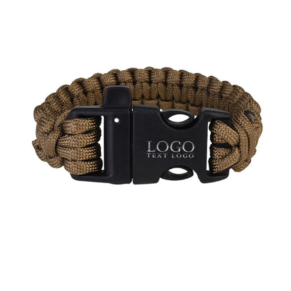 Survival Paracord Bracelet with Whistle 15