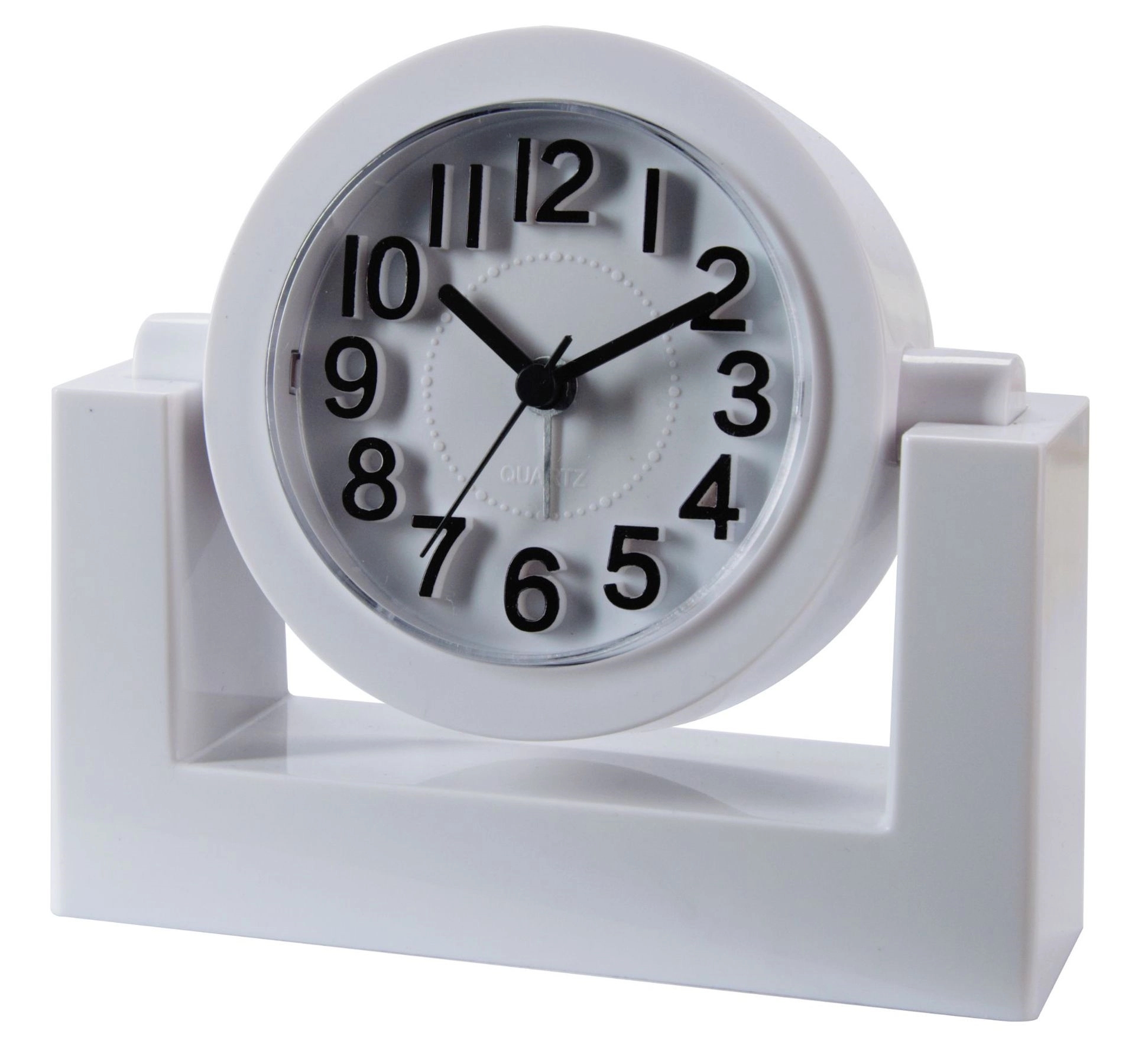 Swivel Desktop Clock with 3D Number 2