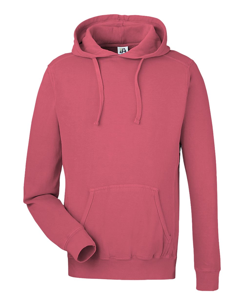 Unisex Pigment-Dyed Fleece Hooded Sweatshirt - 8730 10