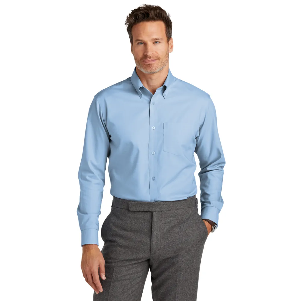 Brooks Brothers(R) Tall Wrinkle-Free Stretch Nailhead Shirt 3