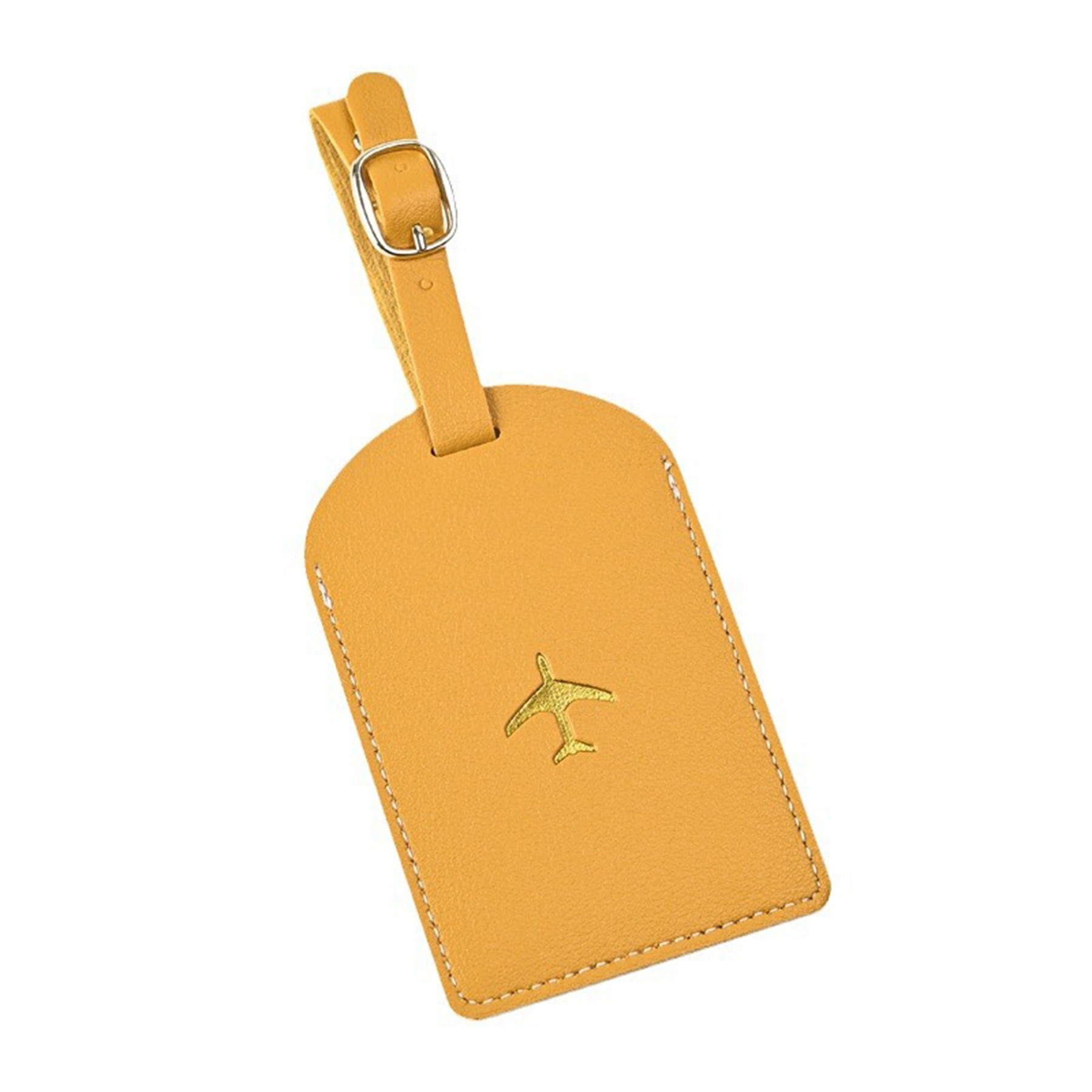PU Leather Stamping Aircraft Boarding Pass Hanging Tag 9