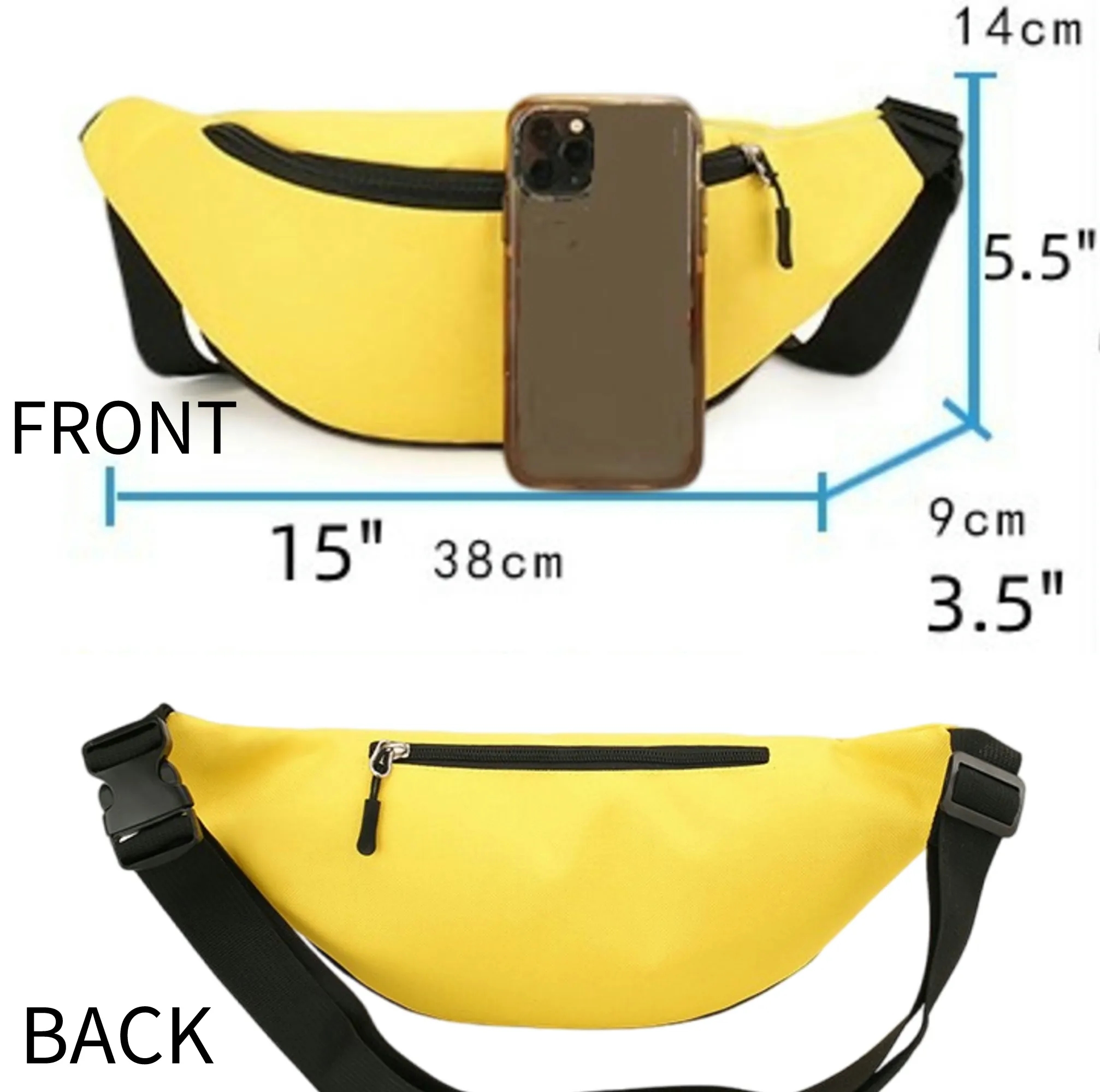 Convertible Waist Pack Sling Fanny Pack 4