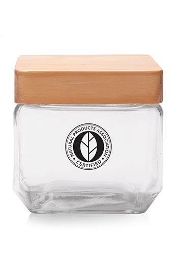 27 oz. Glass Candy Jars with Wooden Lid 10