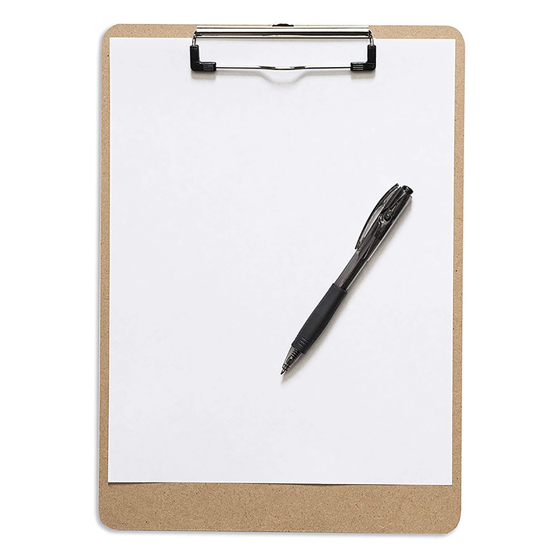 Professional Natural Hardboard Clipboard 6