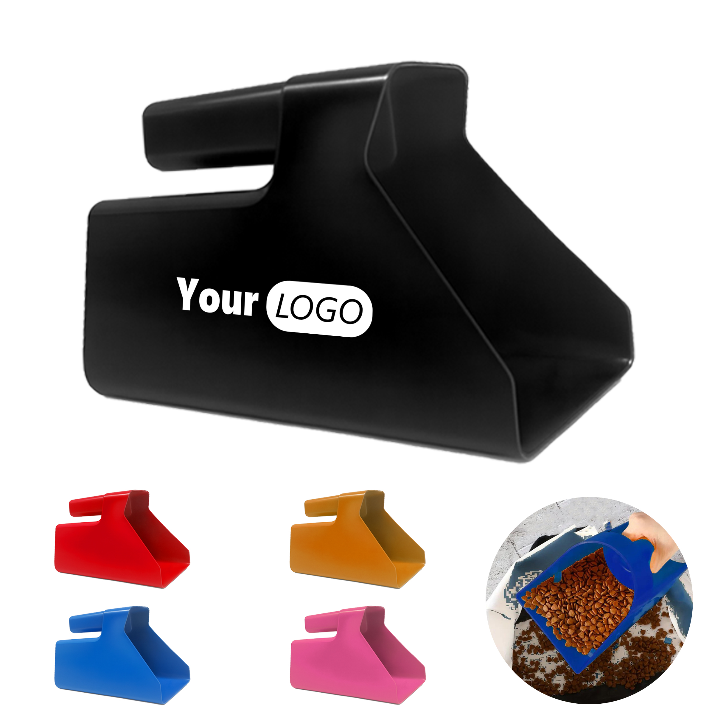 Heavy-Duty Plastic Feed Scoop 7