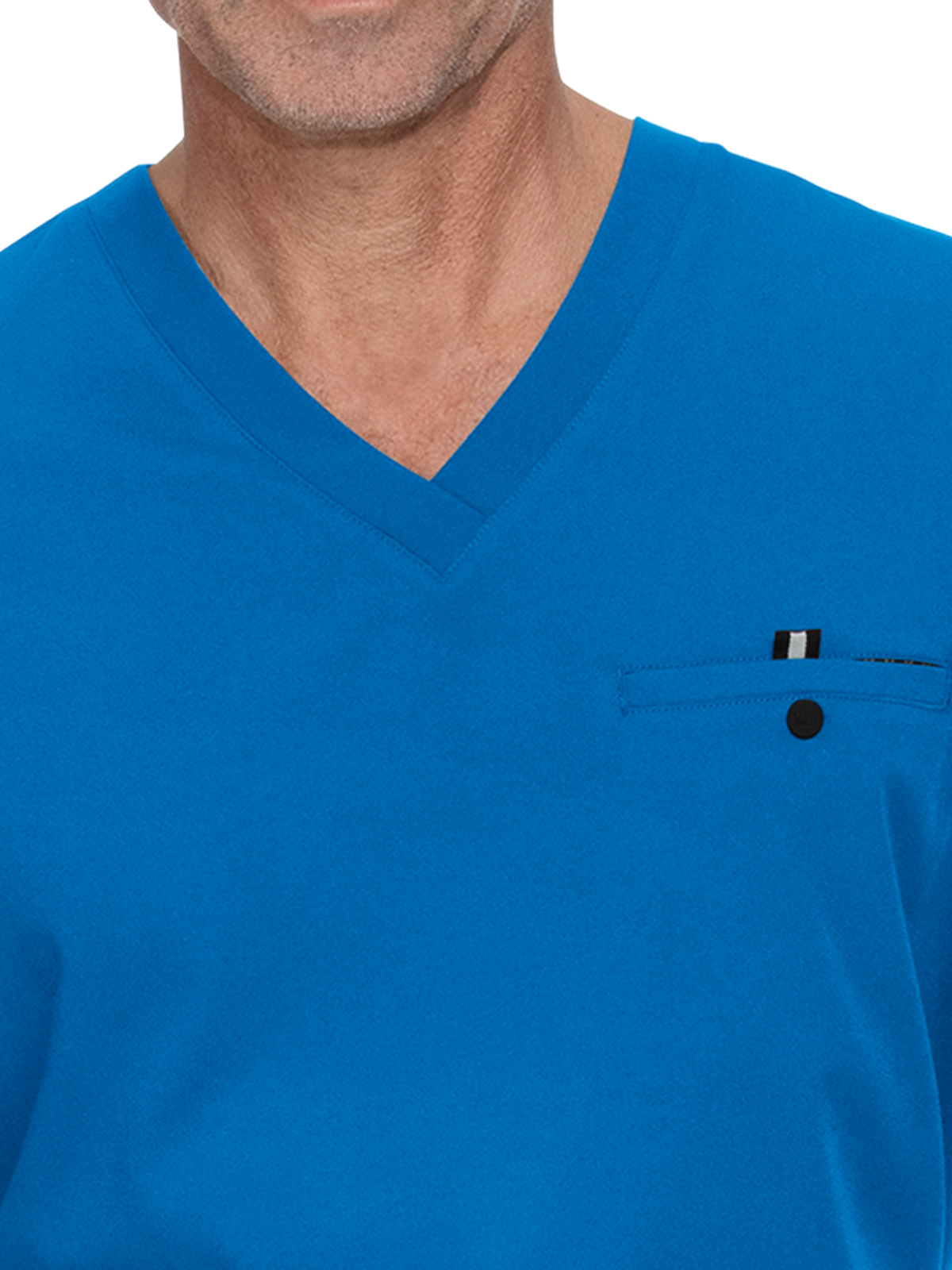 koi - Next Gen - Men's One-Pocket V-Neck Tuck-In On Call Top 6