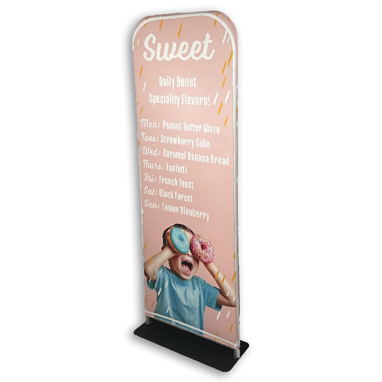 24 in. x 90 in. Tension/Tube Banner Stand (Dye Sub) 2