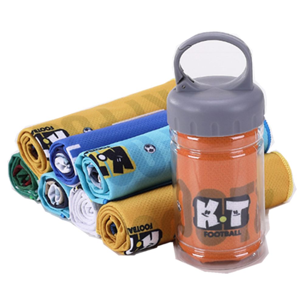 Cooling Towel In Bottle Container 4