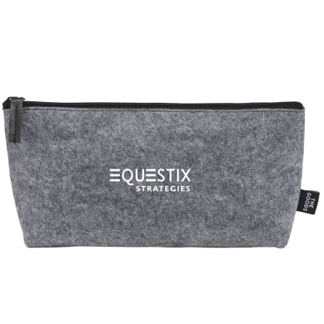THE GOODS™ Recycled Felt Zippered Pouch 24