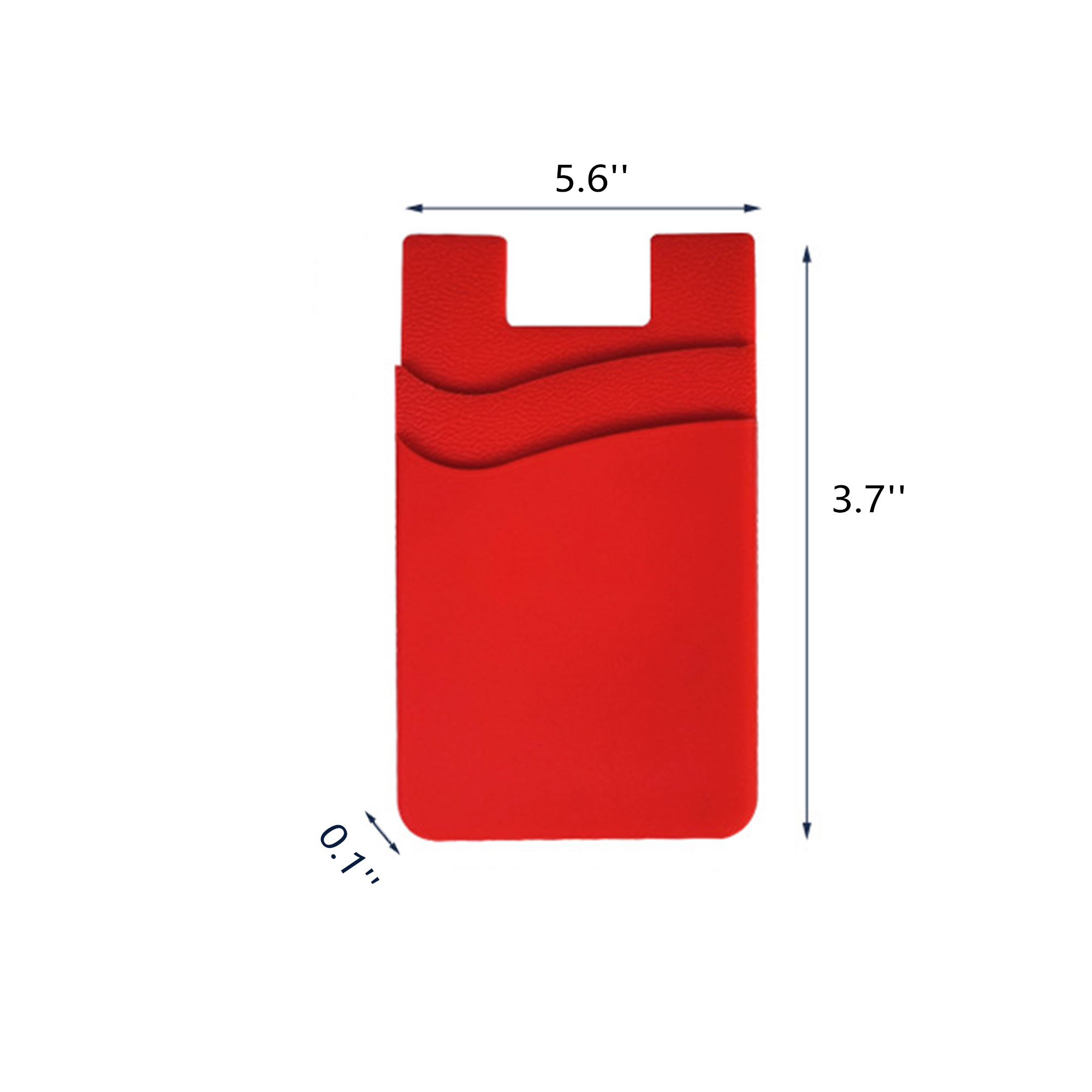 Custom Silicone Cell Phone Wallet 2