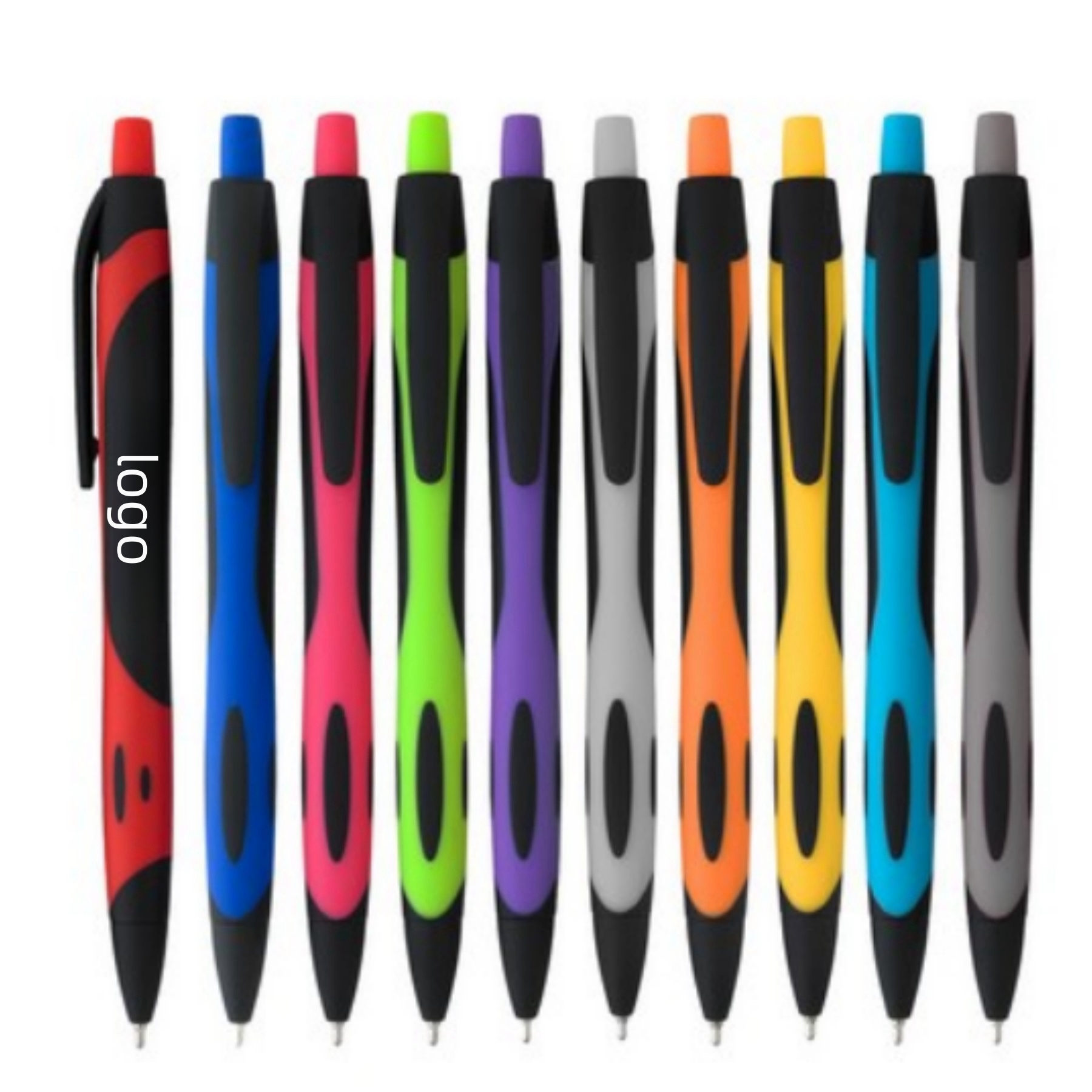 Sleek Write Rubberized Pen 2