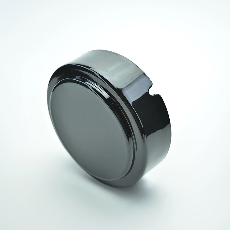 Custom Black Glass Ashtrays for Cigarettes 2