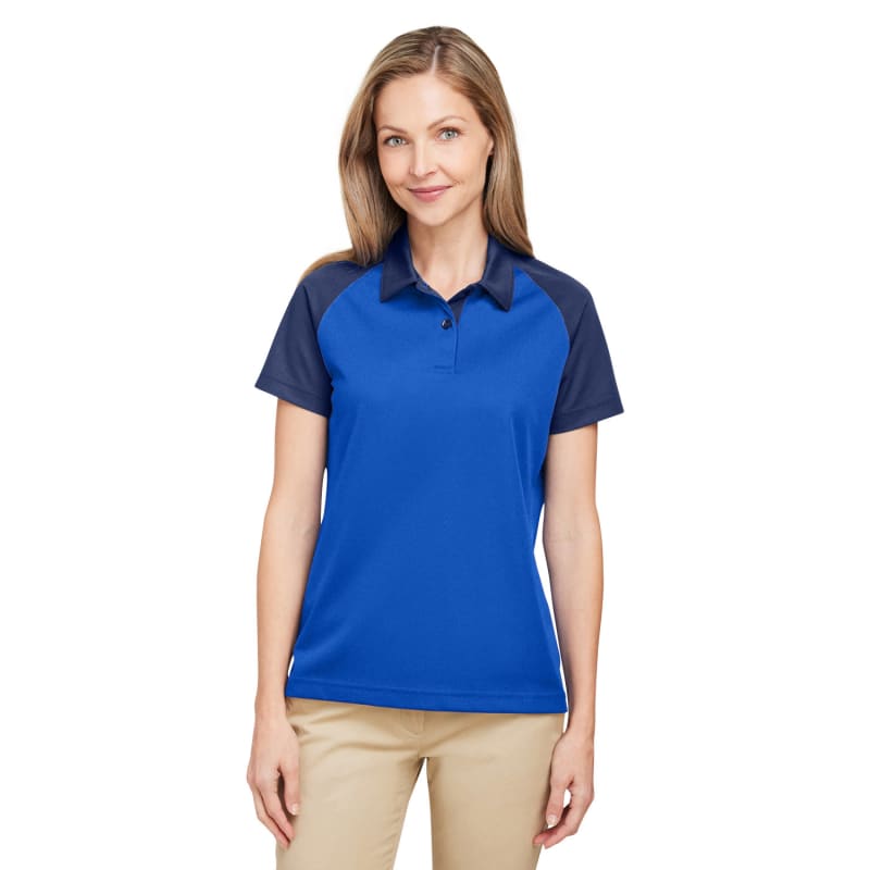 Team 365 Ladies' Command Snag-Protection Colorblock Polo 6
