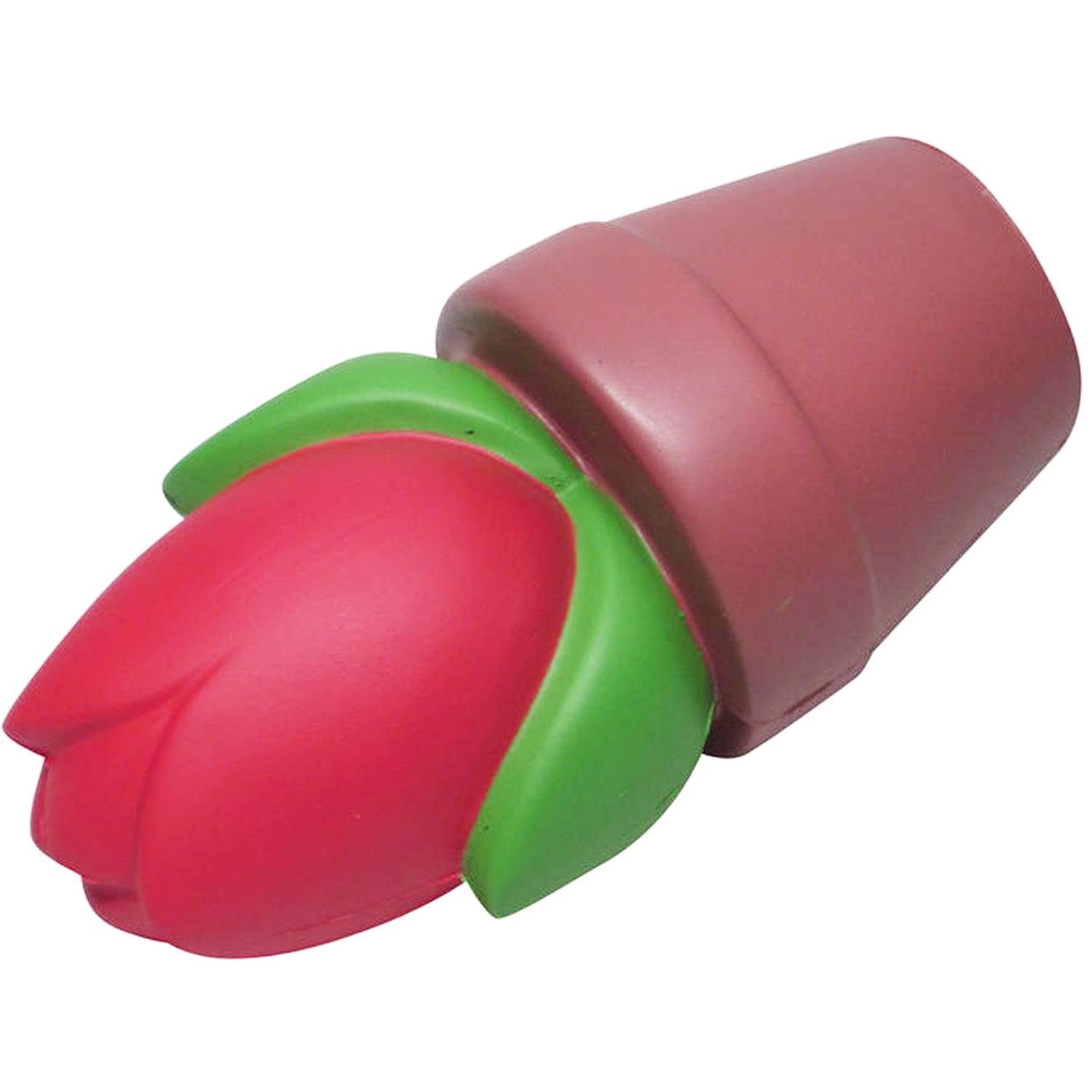 PU Tulip in Pot Stress Reliever Squishy Toy 3