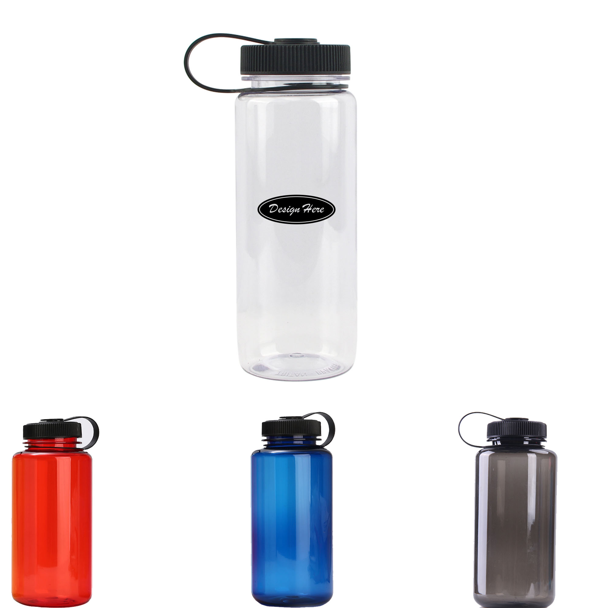 32 oz Wide Mouth Water Bottle, custom water bottle with logo imprint 3