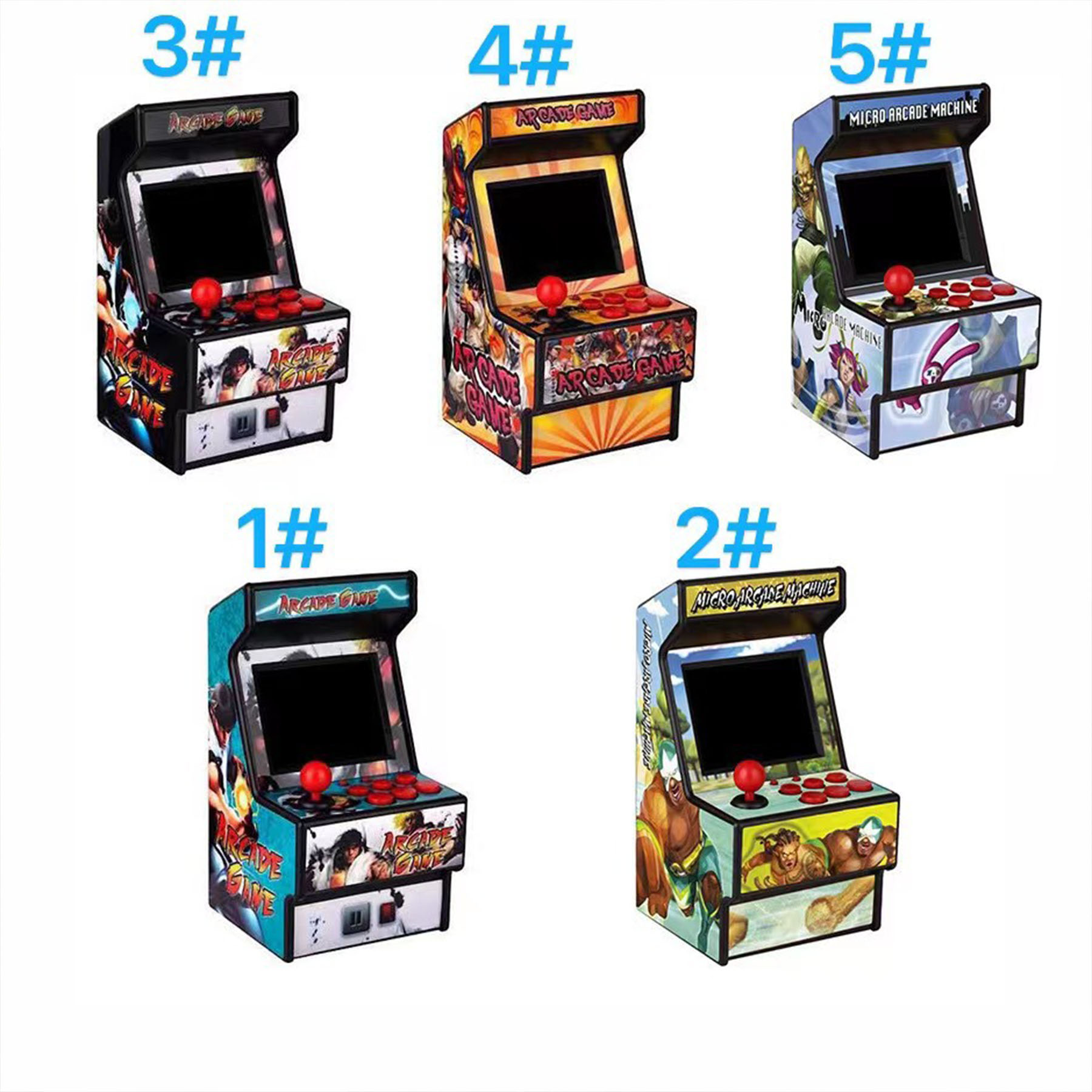 Retro Machine Playable Mini Arcade