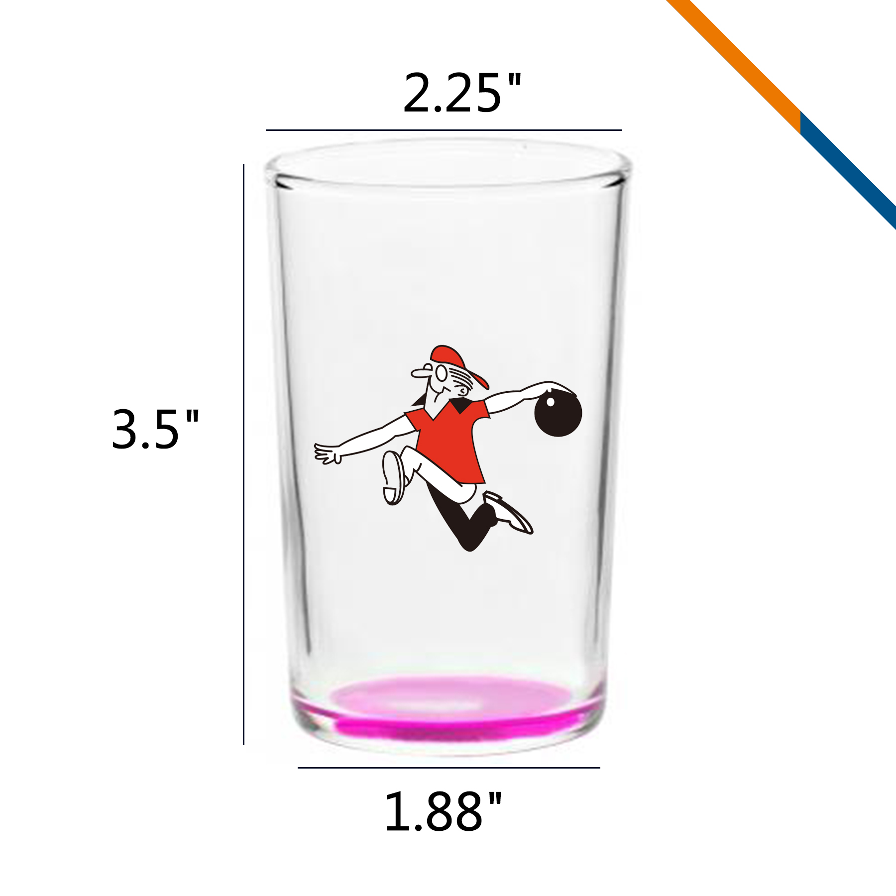 Libbey Elaine Straight Sampler Glasses 5