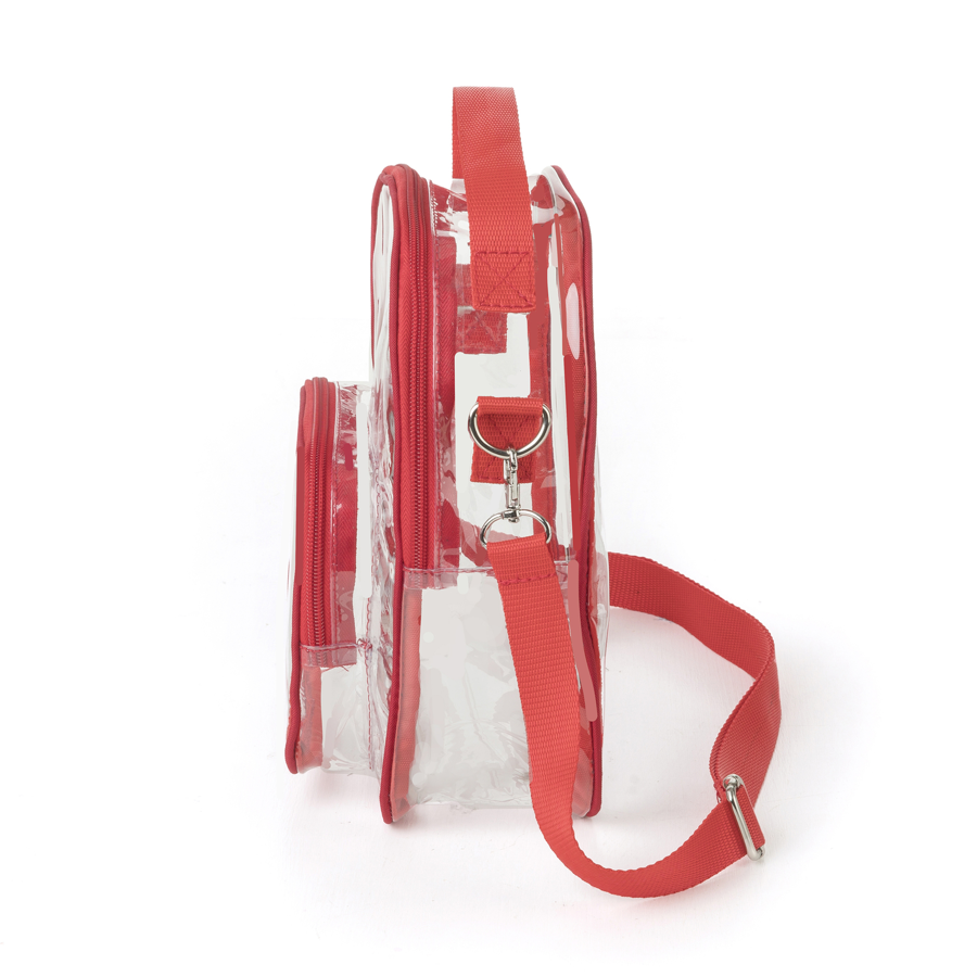 ClearPass Clear Crossbody Bag w/ Top Handle 5
