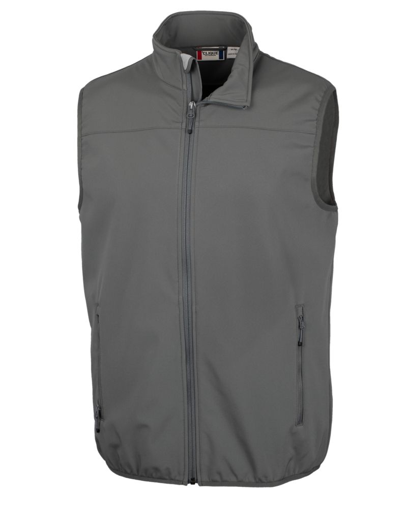 Clique Trail Recycled Stretch Softshell Mens Full Zip Vest 8