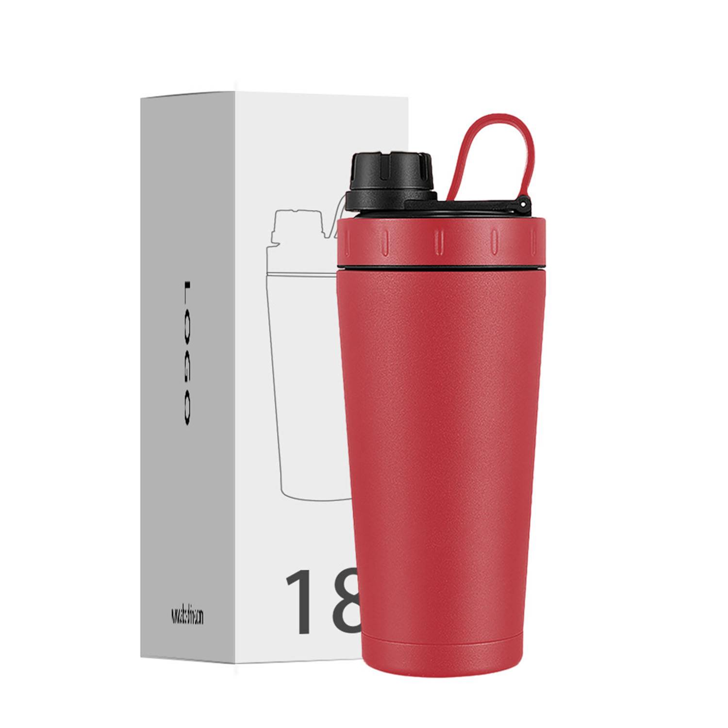 18oz stainless steel Large capacity with scale insulated cup 9