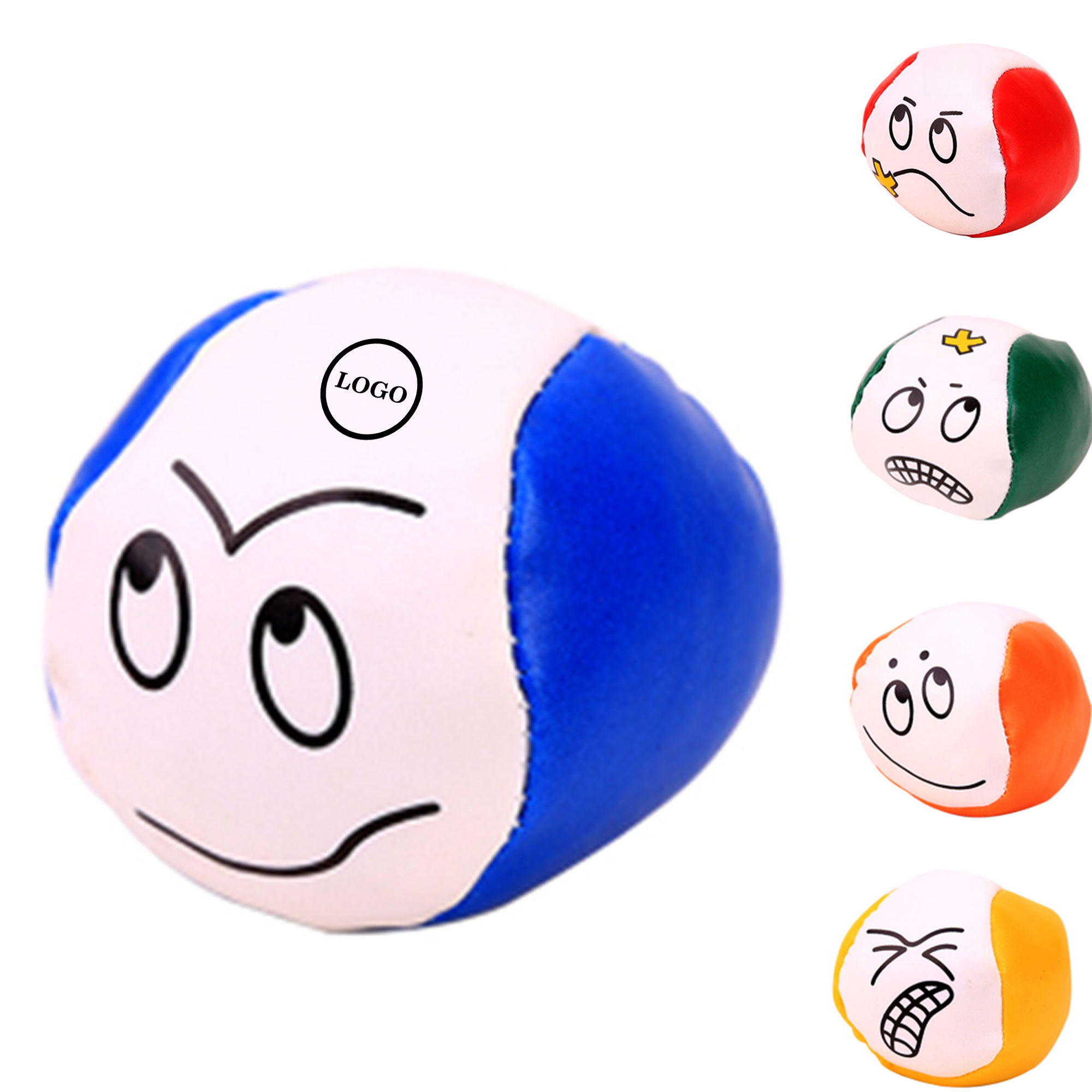 Emoji-Themed Sandbag Toy Set 2