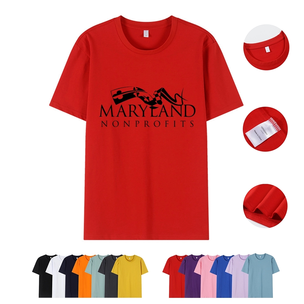 100% Cotton Crew Neck T-Shirt 6
