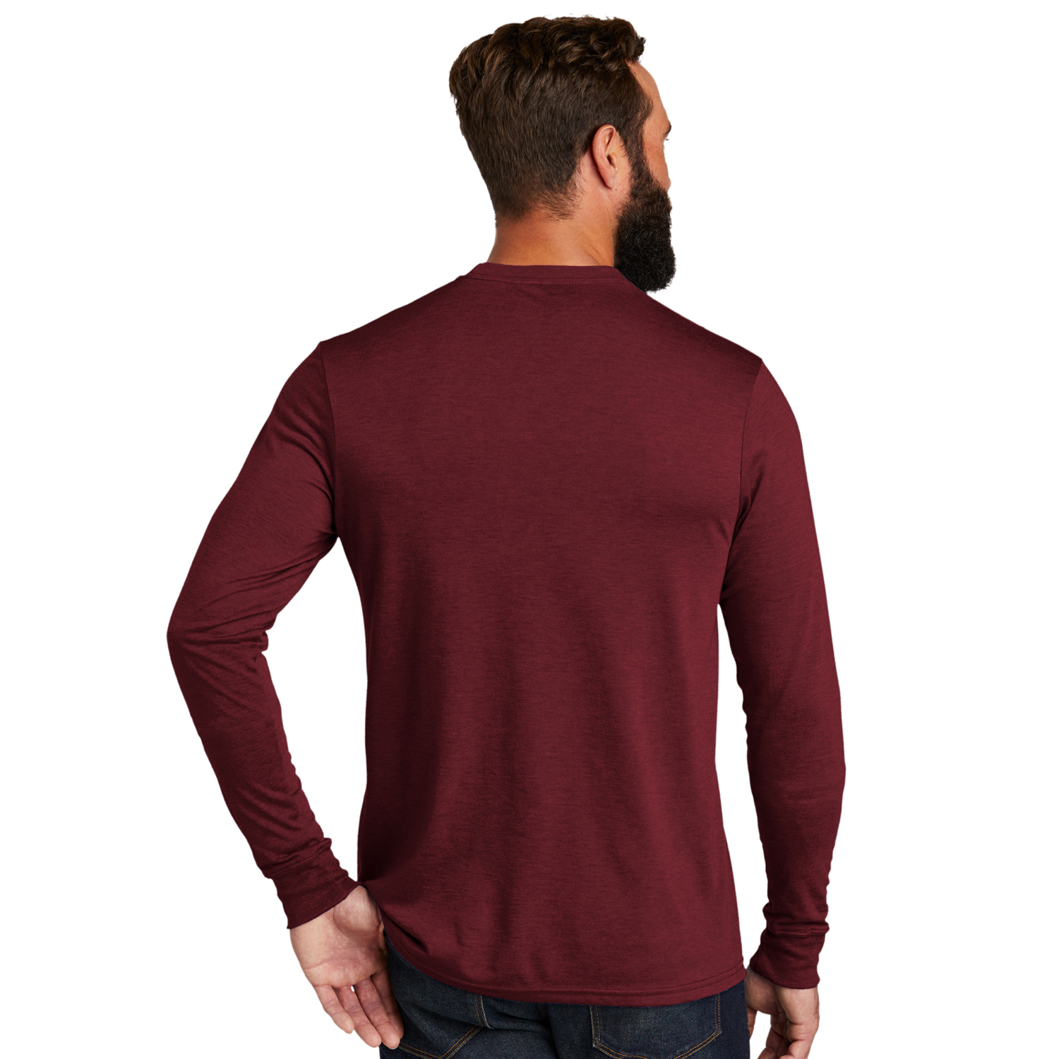 Allmade® Unisex Tri-Blend Long Sleeve Tee 4