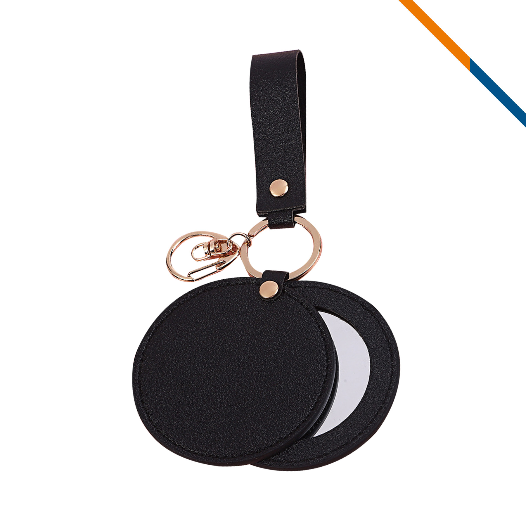 Rava PU Leather Keychain Mirror 8