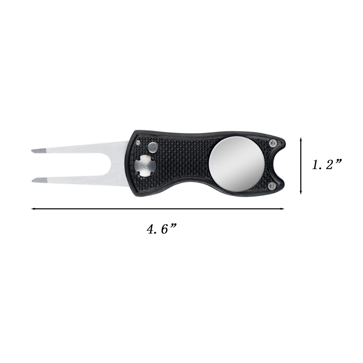 Customizable Stainless Steel Golf Divot Repair Tool 2
