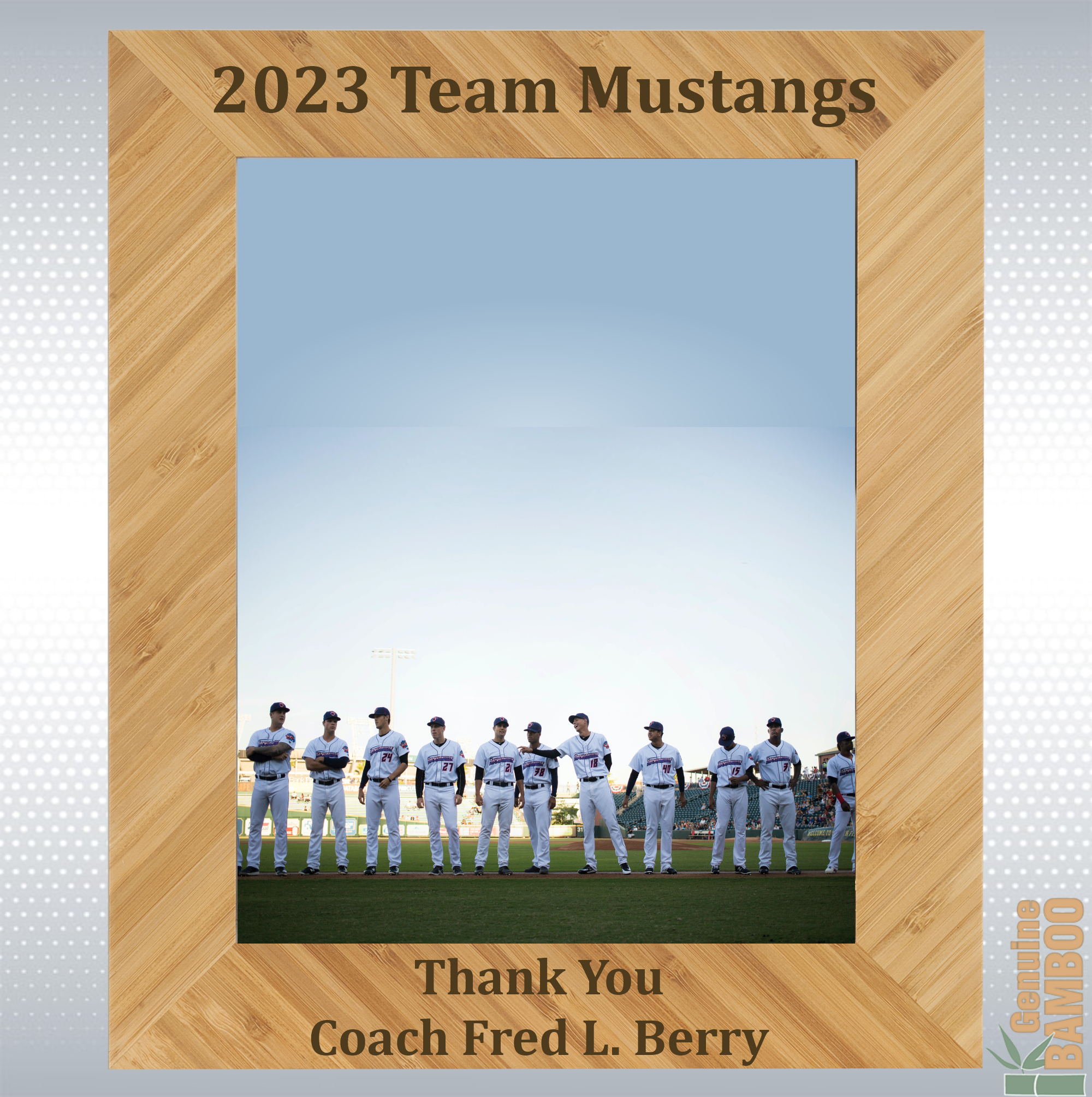 8" x 10" Bamboo Picture Frame 16