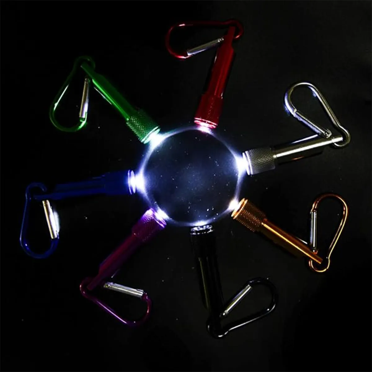 Compact And Versatile Mini LED Keychain Flashlight Torches 2
