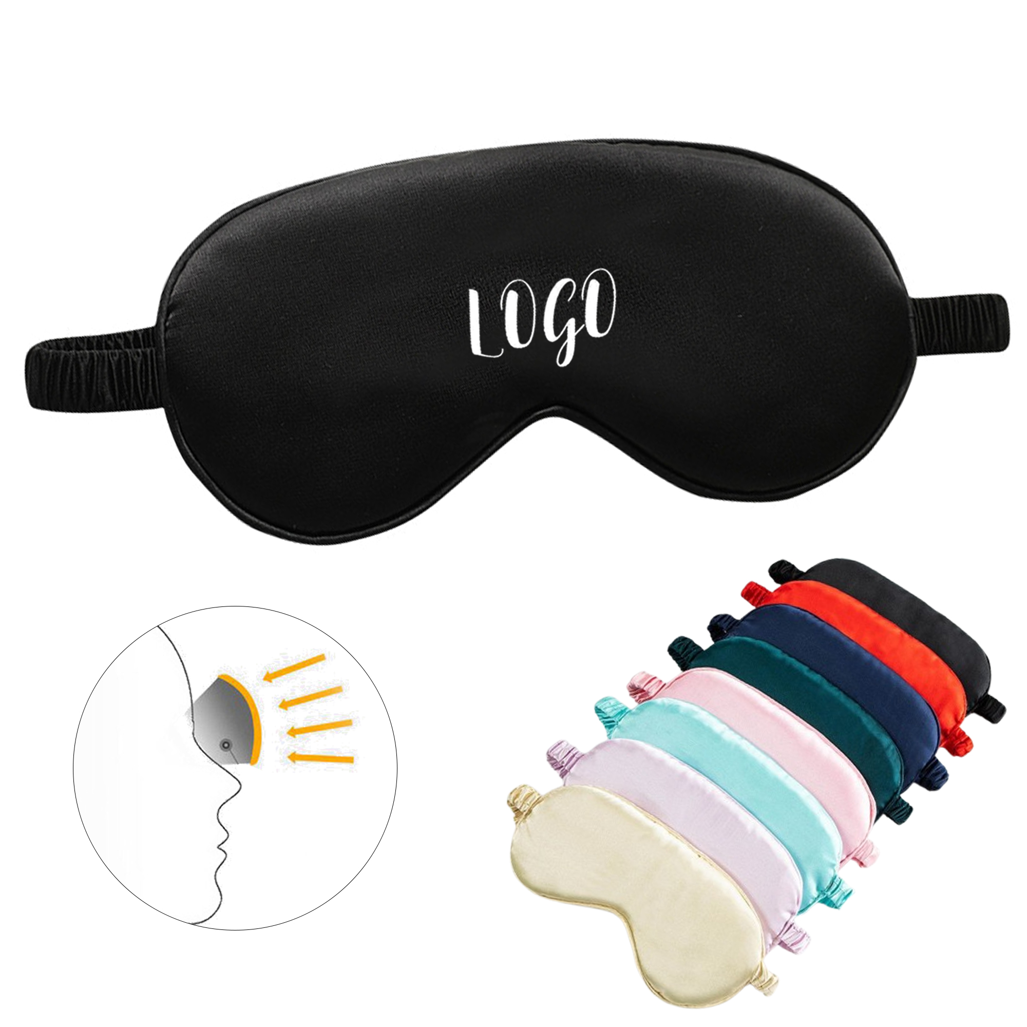 Smooth Imitation Silk Eye Mask 2