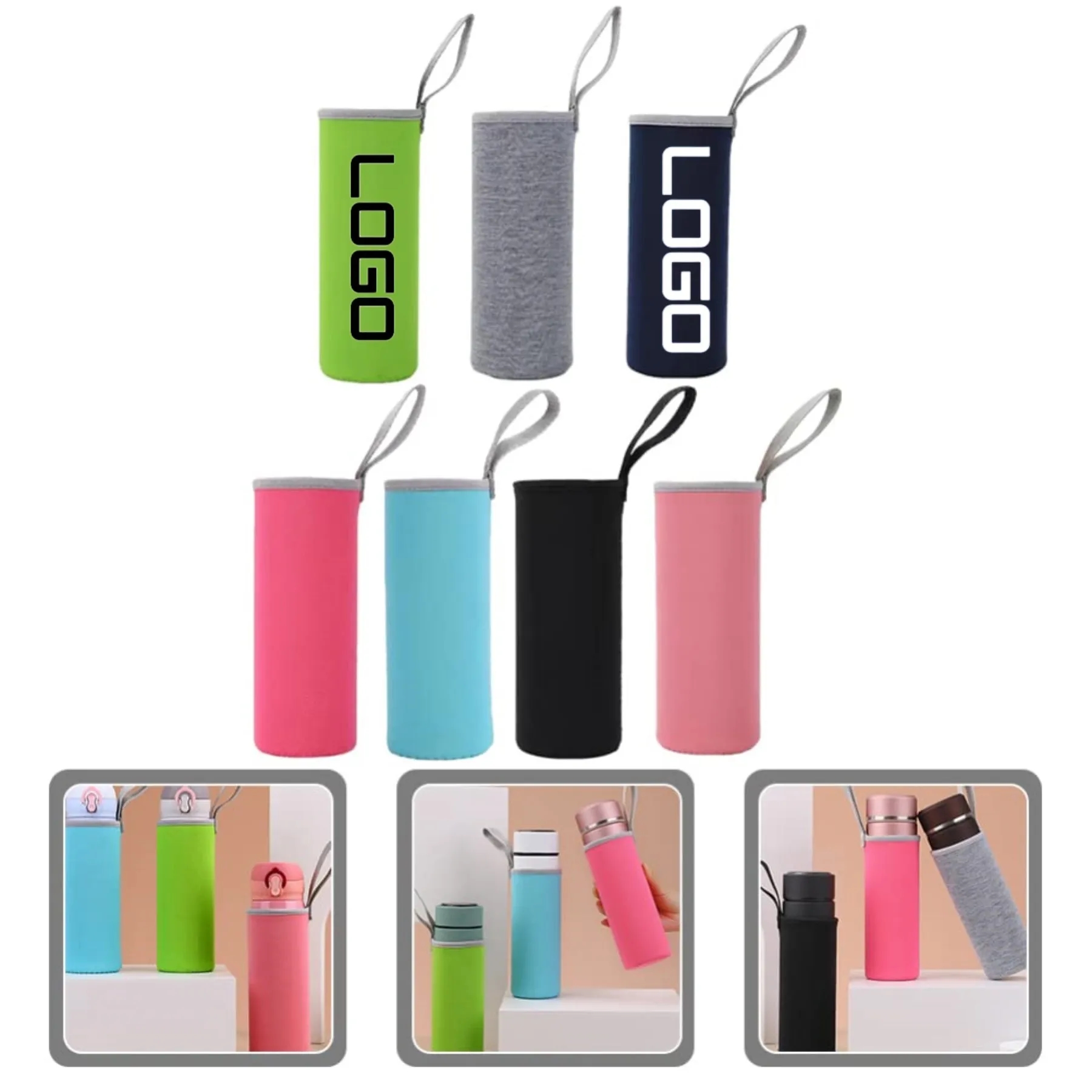 18 oz Neoprene Bottle Sleeve 2