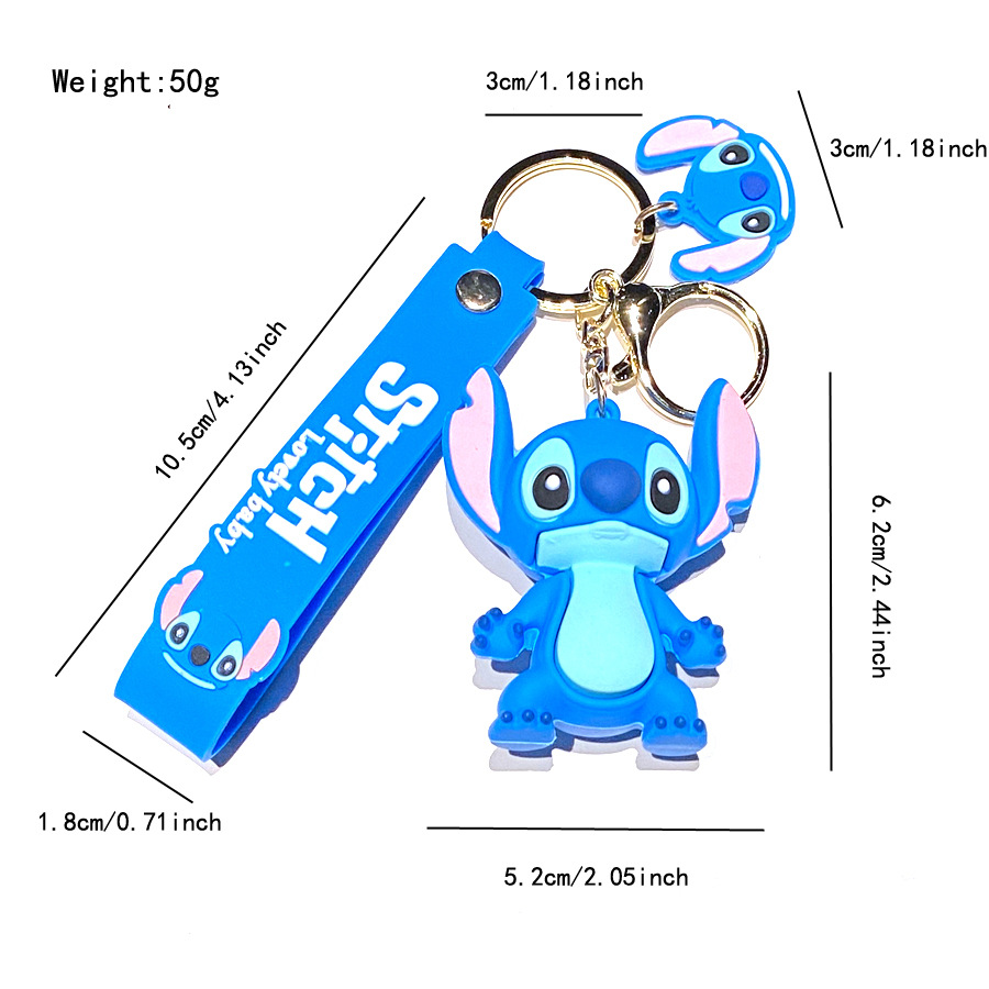 Stitch PVC Keychain 2
