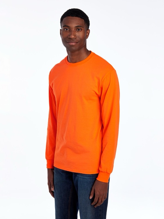 FRUIT OF THE LOOM HD Cotton™ Unisex Long-Sleeve T-Shirt 144