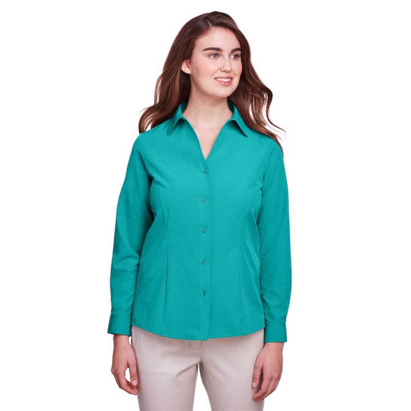 UltraClub Ladies' Bradley Performance Woven Shirt 25