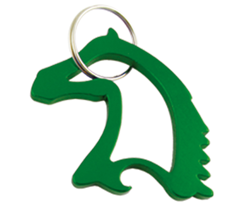 Horse Head Bottle Opener w/Key Ring 1