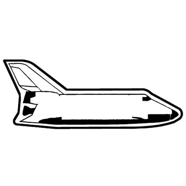 Space Shuttle Magnet - Full Color 1