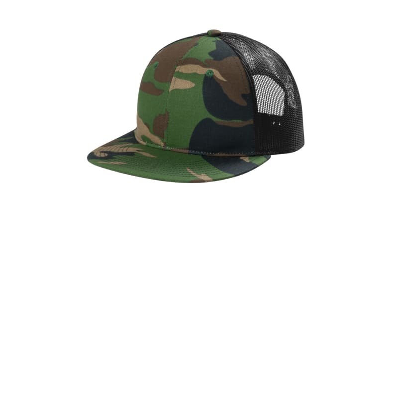 Port Authority Snapback Flat Bill Trucker Cap 11