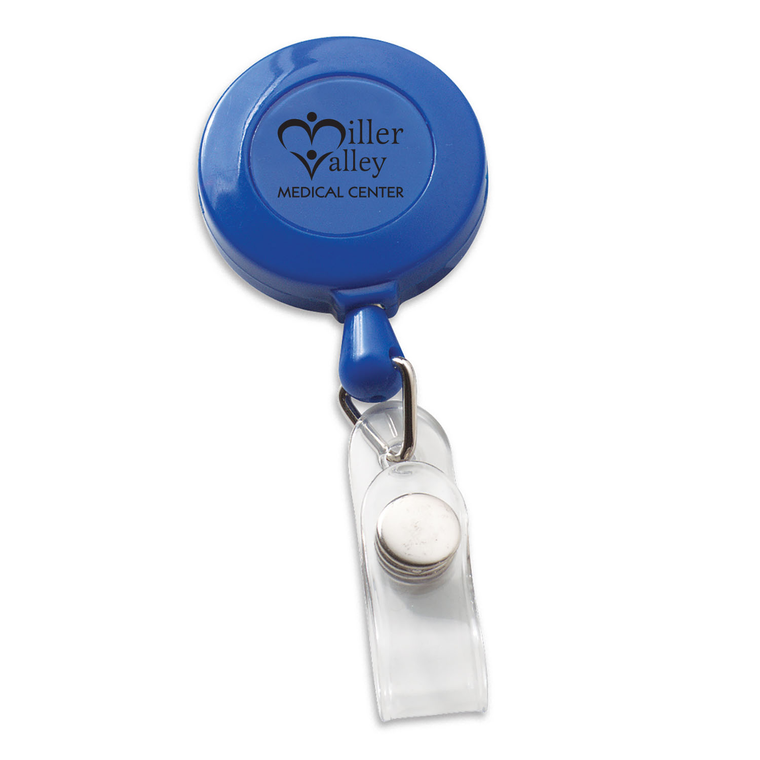 Economy Round Retractable Badge Holder 3