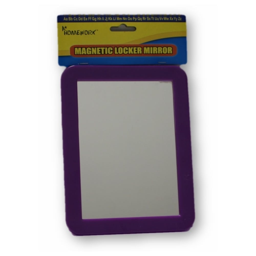 Locker Mirrors -  Large Magnetic Strip Plastic 2