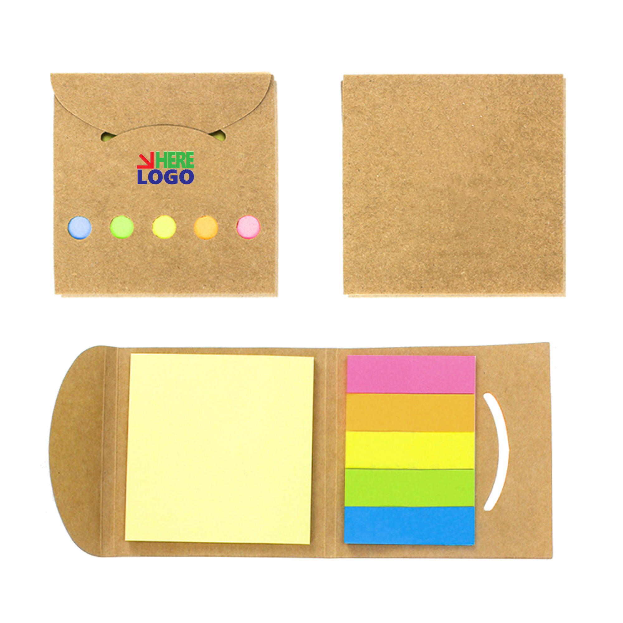 Mini Neon Color Sticky Notes MOQ 50 2