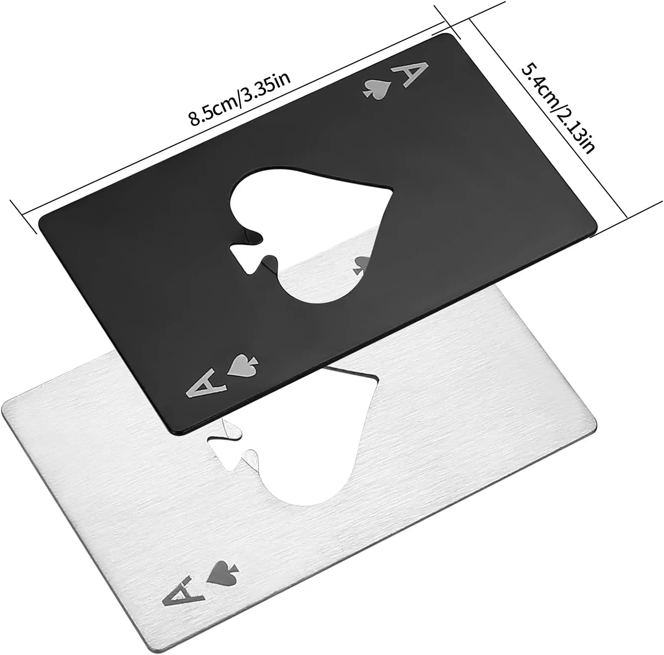 Portable Poker Card Ace of Spades Bottle Openers 3