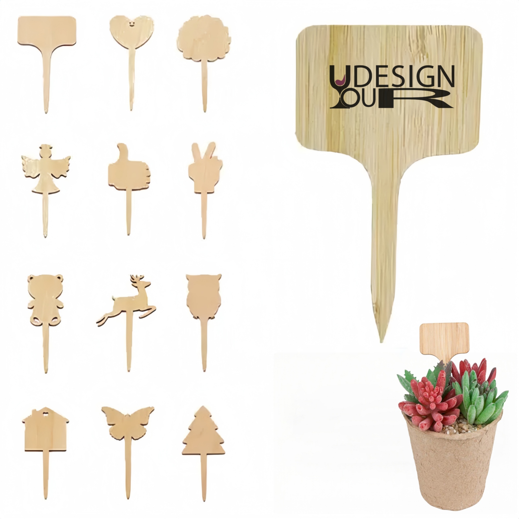 Plant Label Plate customization logo available 2