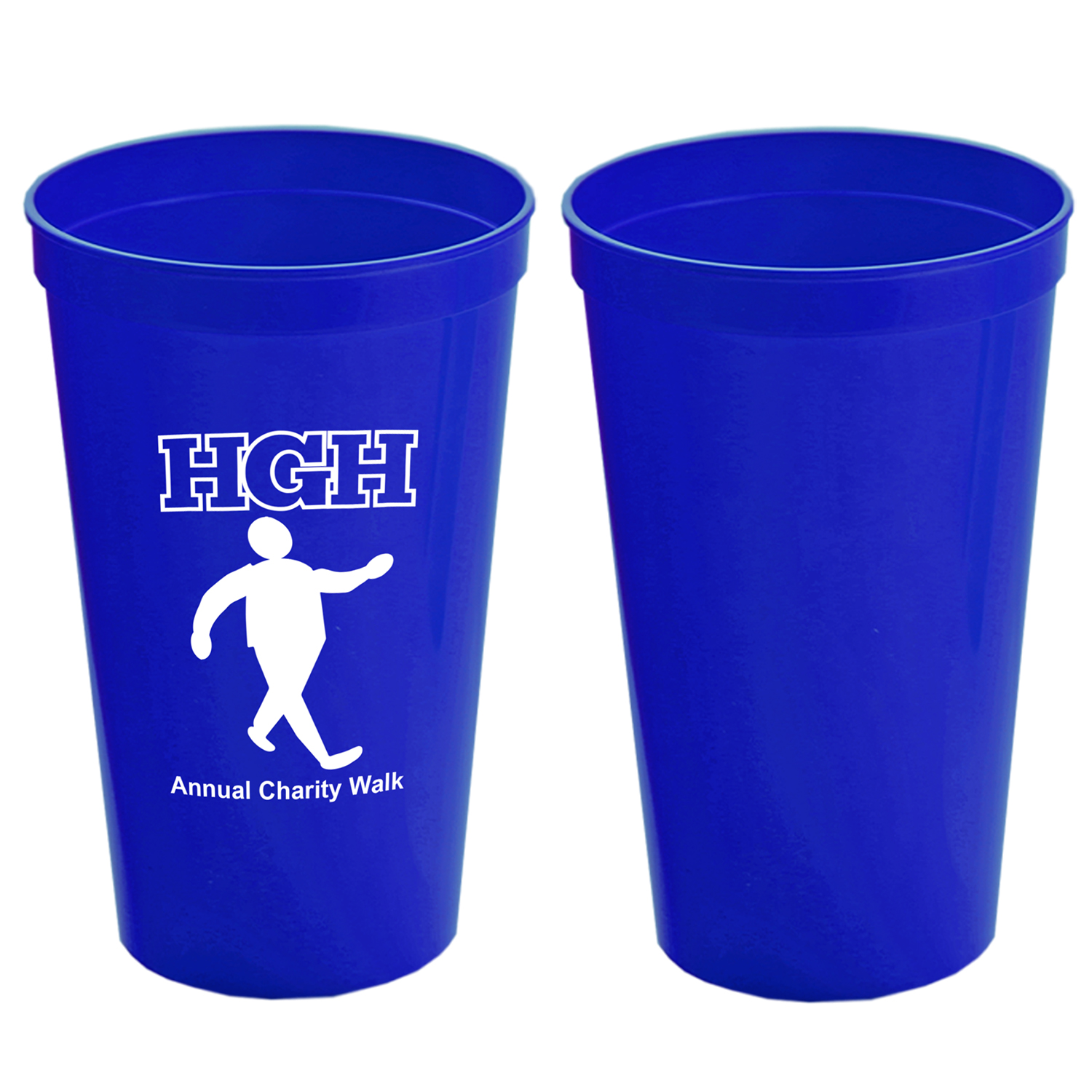 Stackable Polypropylene Stadium Cup, 22 oz. 7