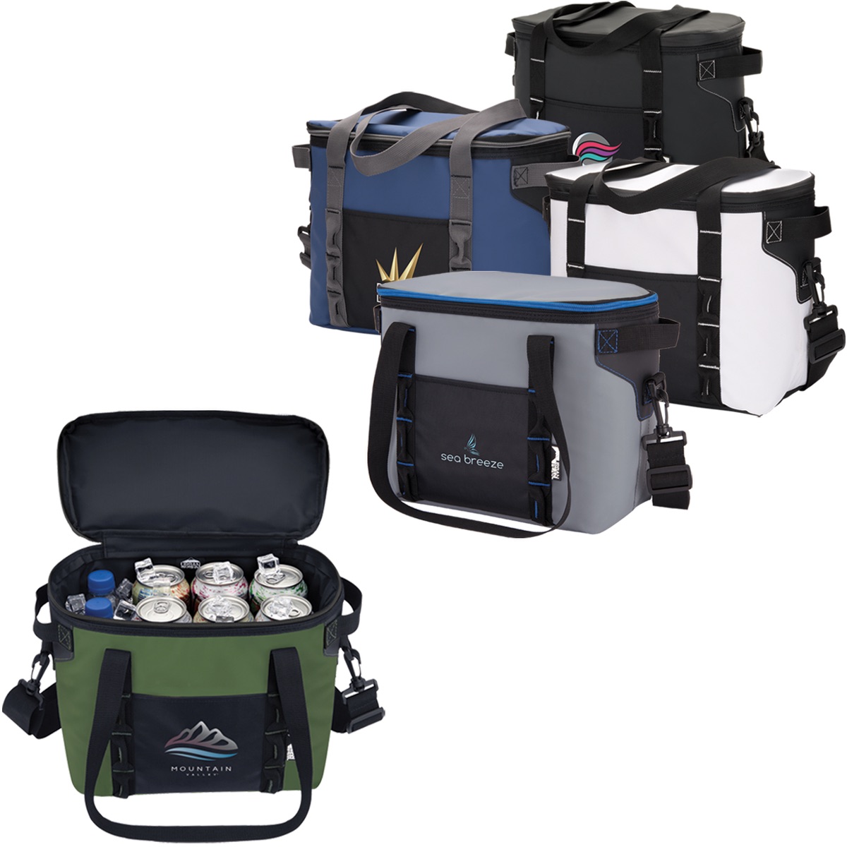 Urban Peak® Waterproof 12 Can Hinge Cooler 38