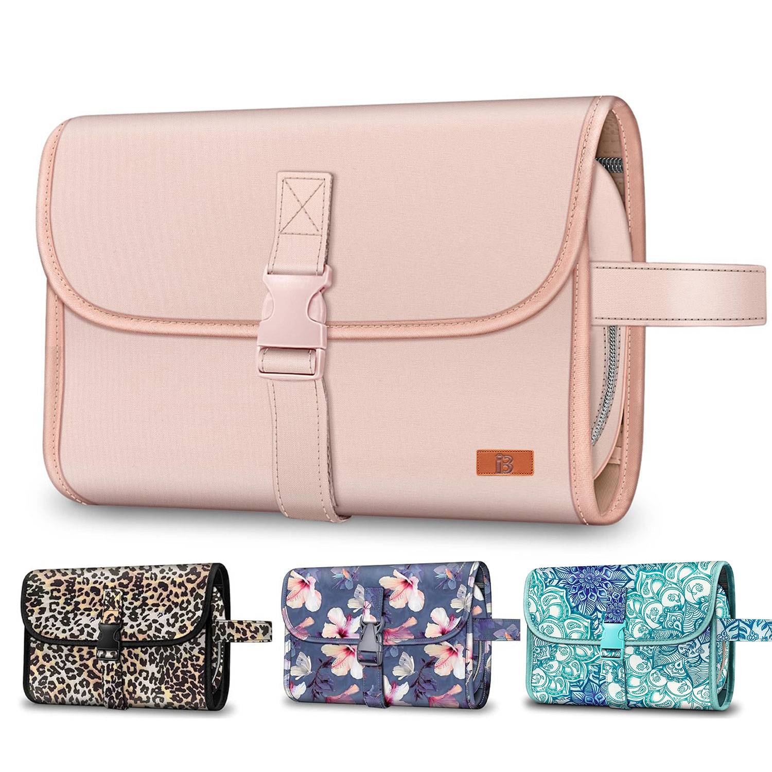 Portable Hanging Toiletry Bag for Travel Makeup & Wash