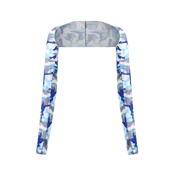 Unisex Cooling Shawl Arm Sleeves Summer Sun Protection 11